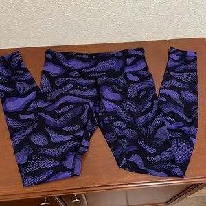 Lululemon Purple Pattern Leggings